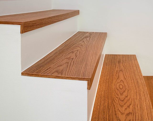 اجرای کف پله چوبی و کاور پله با چوب