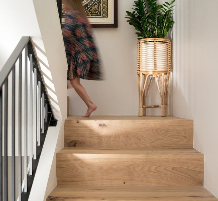 انواع کف پله چوبی