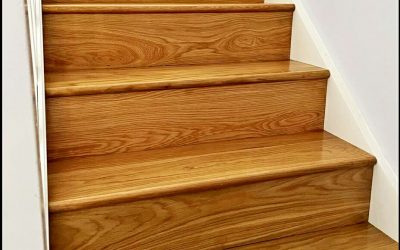 چه نوع روکشی برای کف پله چوبی مناسب است؟