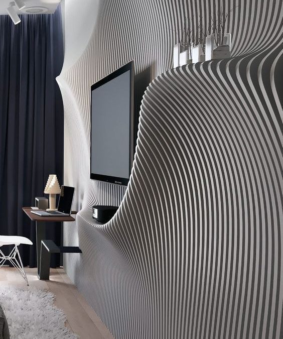 اجرای دکوراسیون پارامتریک ، لوکس و لاکچری