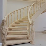 طراحی و ساخت نرده چوبی