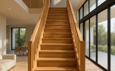 بازدید رایگان در مازندران | ساخت پله چوبی، کاور پله فلزی و نجاری حرفه‌ای