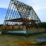 اسکلت فلزی کلبه های چوبی و A-frame ، طراحی و یتخت سازه های ضد زلزله. اکوستیک و عایق صدا و سرما و گرما