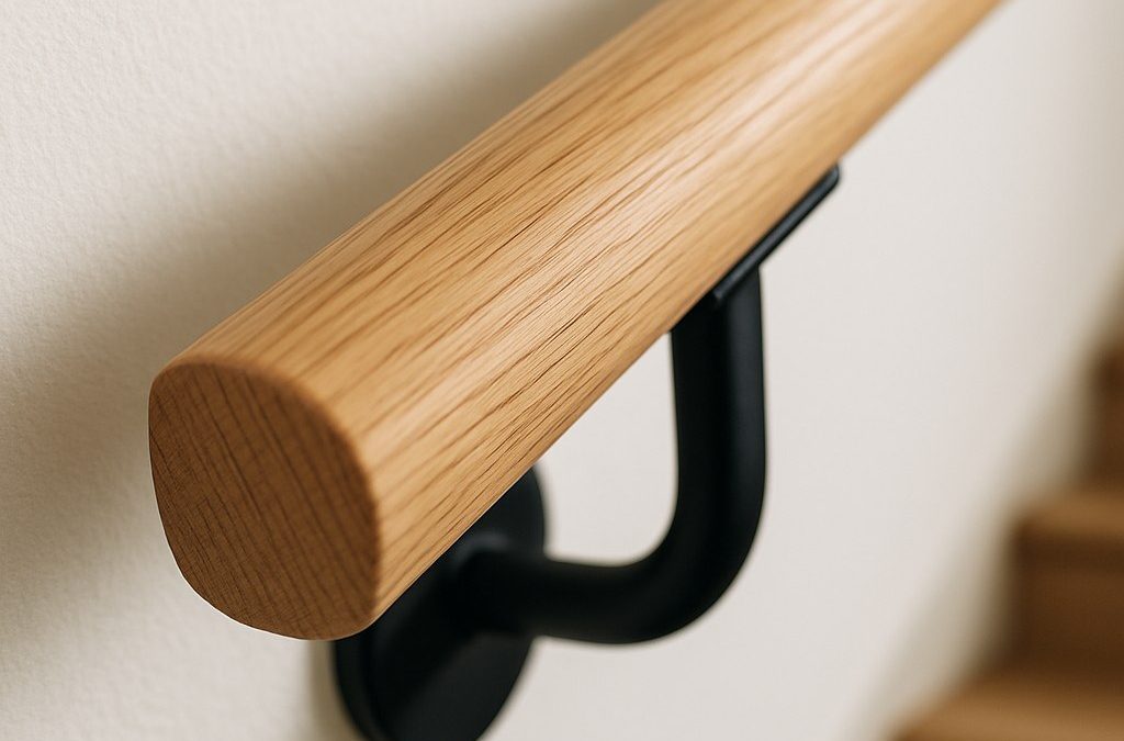 خرید هندریل چوبی پله | ساخت سفارشی مستقیم از کارگاه