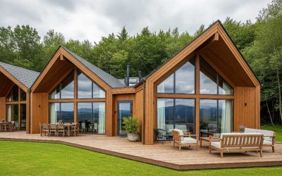 کلبه چوبی ویلایی با طراحی خاص؛ ساخت مستقیم در کارگاه تهران برای پروژههای شخصی