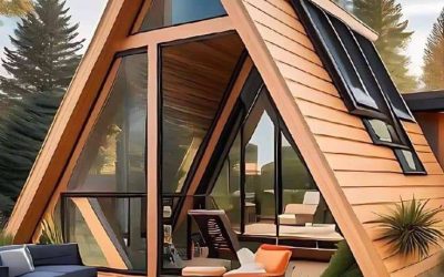 کلبه چوبی ، کلبه لاگ قابل حمل ، کلبه پیش ساخته