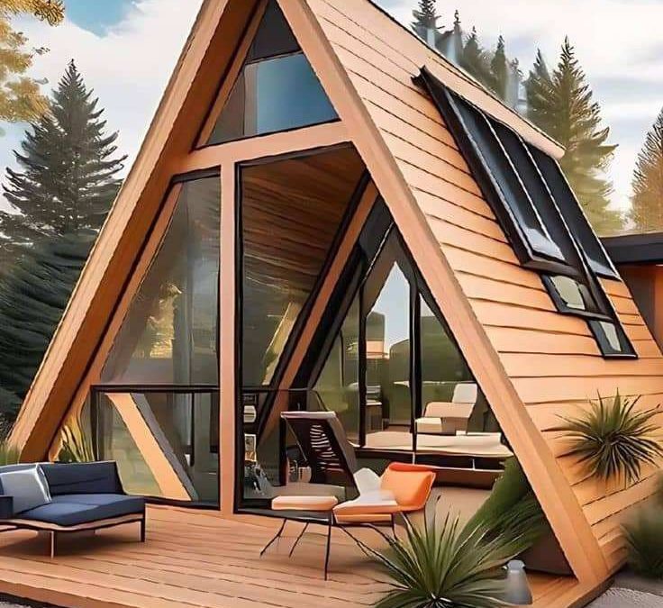 کلبه چوبی ، کلبه لاگ قابل حمل ، کلبه پیش ساخته