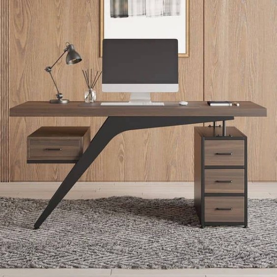 میز اداری MDF | طراحی و ساخت انواع میز اداری مدرن و کلاسیک