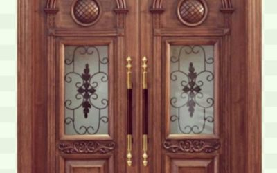 نمونه کار درب چوبی لابی | معرفی سازنده انواع دربهای چوبی مدرن و کلاسیک