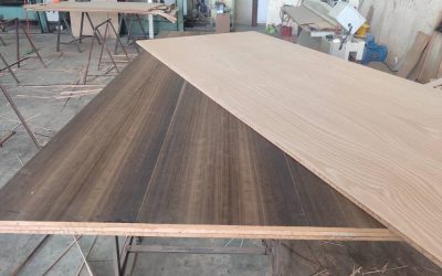 ساخت دکوراسیون چوبی لوکس با ورق ام دی اف روکش چوب طبیعی | روکش گردو، بلوط، راش و اکالیپتوس