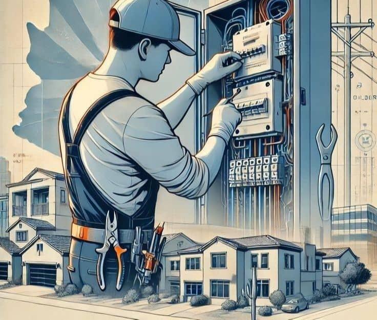 خدمات برقکاری حرفه‌ای در پردیس