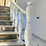 تولید و نصب نرده PVC و پلاستیک با اتصالات استیل