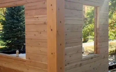 بهترین اتصالات دیوار چوبی در کلبههای چوبی لاگ و تمام چوب