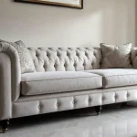 مبل چستر با طراحی مدرن یا کلاسیک، ساخته شده با پارچه استاندارد و متریال مقاوم