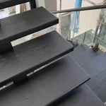 کف پله بلوط مشکی کلاسیک ، موج نما