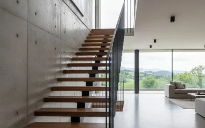 خدمات تخصصی پله فلزی و چوبی در ایران و عراق: از طراحی مهندسی تا اجرای بی‌نقص