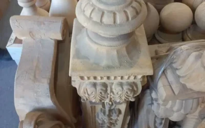 تولید و نصب نردههای چوبی لوکس (Luxury Wooden Railings) برای فروش داخلی و صادرات به عراق و کشورهای همسایه توسط فن و هنر