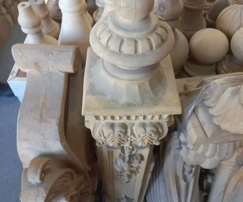 تولید و نصب نرده‌های چوبی لوکس