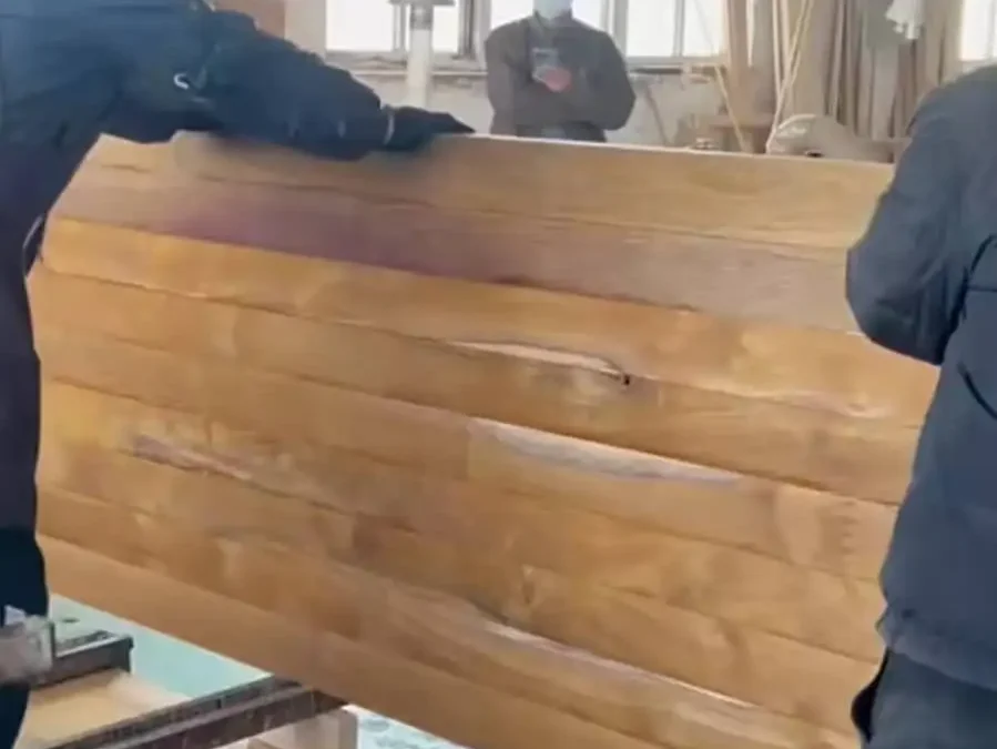 ساخت کف پله چوبی ۵ سانت فینگر