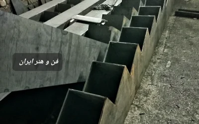 پله‌سازی حرفه‌ای با استیل و شیشه | قیمت + اجرای تخصصی